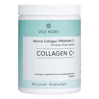 Vild nord, marine collagen c+, 300 g