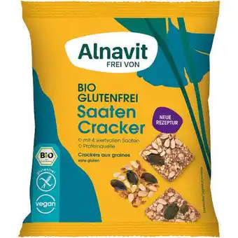 Alnavit cracker med frø og kerner - glutenfri 75g