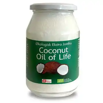 Helsemin Oil of life, oil of life kokosolie ren ø jomfru, 500 ml tilbud
