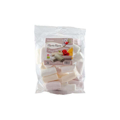 Helsemin Hjerte bjørn, frugt marshmallows ø, 100 g tilbud