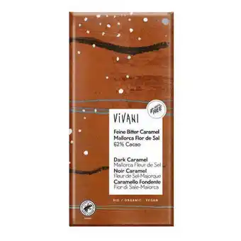 Helsemin Vivani bitter caramel flor de sal 62% øko tilbud