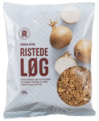 Rema 1000 Ristede løg, 200 g tilbud