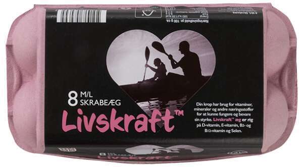 Rema 1000 Livskraft skrabeæg, 8 ct tilbud