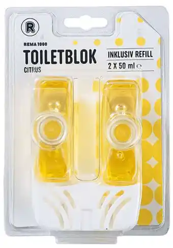 REMA 1000 Toiletblok citrus, 100 ml tilbud