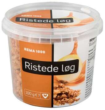 Rema 1000 Ristede løg, 100 g tilbud