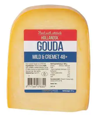 REMA 1000 Gouda 48+, 470 g tilbud