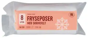Fryseposer 8 ltr, 50 ct