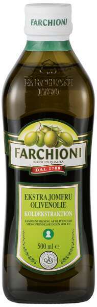 Eks. jomfru olivenolie, 500 ml