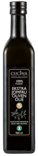 REMA 1000 Eks. jomfru olivenolie, 500 ml tilbud