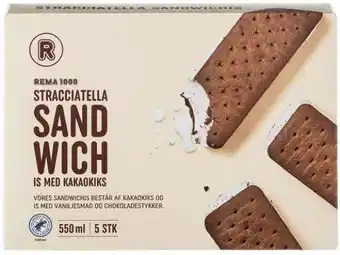 REMA 1000 Sandwich is, 550 ml tilbud