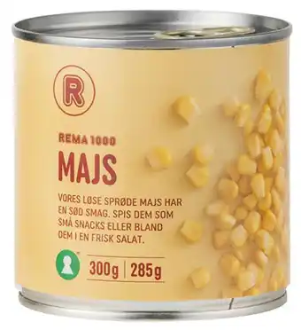 REMA 1000 Majs, 285 g tilbud