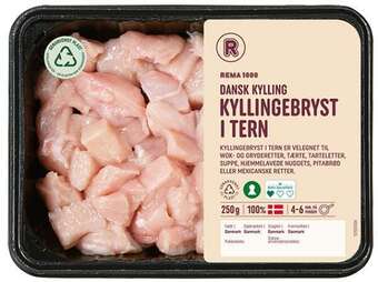 Kyllingebryst i tern, 250 g