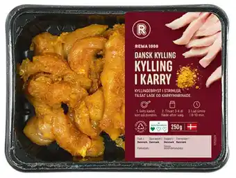 Kylling i karry, 250 g