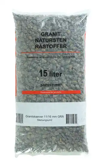 jem & fix Safestone granitskærver 11/16 mm grå stenungsund tilbud
