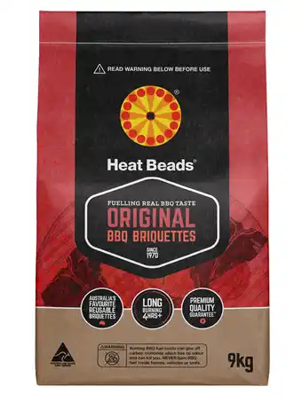 Heat beads grillbriketter 9 kg