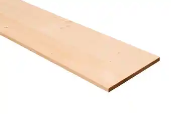 jem & fix Massiv hylde i gran 18 mm x 30 x 100 cm tilbud