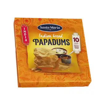 Santa maria papadums