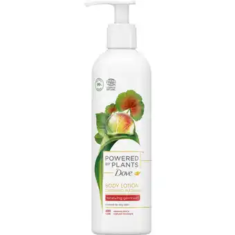 Dove body lotion renewing geranium