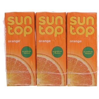 2 x suntop orange 600ml | forfriskende dejlig appelsindrik. 600ml.