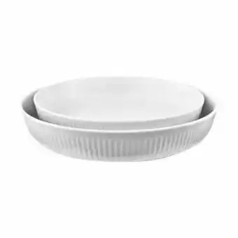 Imerco Eva trio legio nova salatskål - 2 dele - 1,4/2,5 liter - porcelæn - hvid tilbud