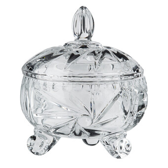 Sinnerup scotch krukke m. fødder (clear, onesize)