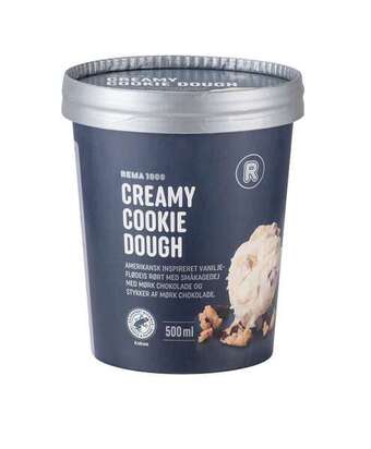 Creamy cookie dough is, 500 ml