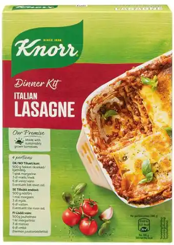 Italian lasagne, 262 g