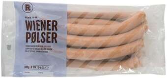 Rema 1000 Wienerpølser, 500 g tilbud