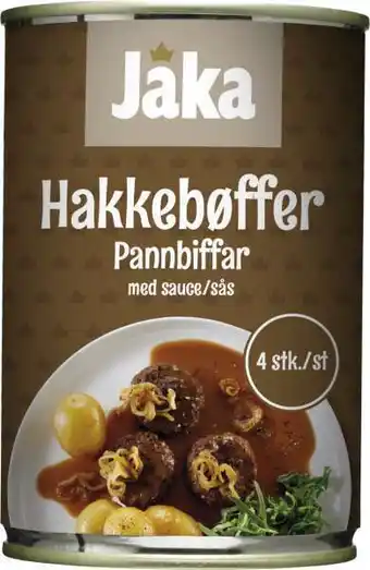 REMA 1000 Hakkebøf i sovs, 410 g tilbud