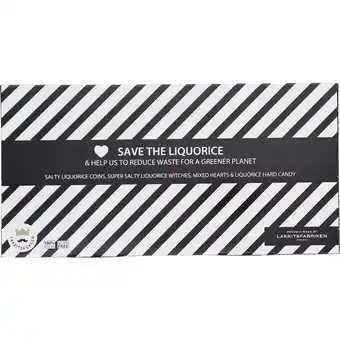 Motatos Lakritsfabriken madspild saltlakrids 120g tilbud