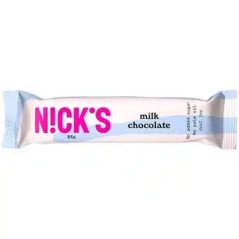 Nick's 10 x milk chocolate bar
