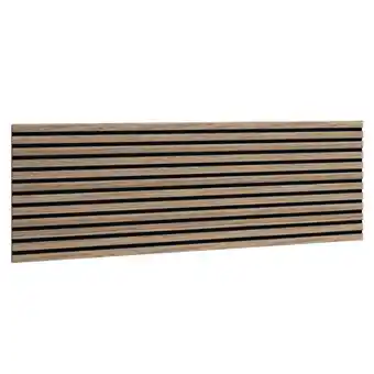 I-wood sengegavl 140x120 cm eg brun olie