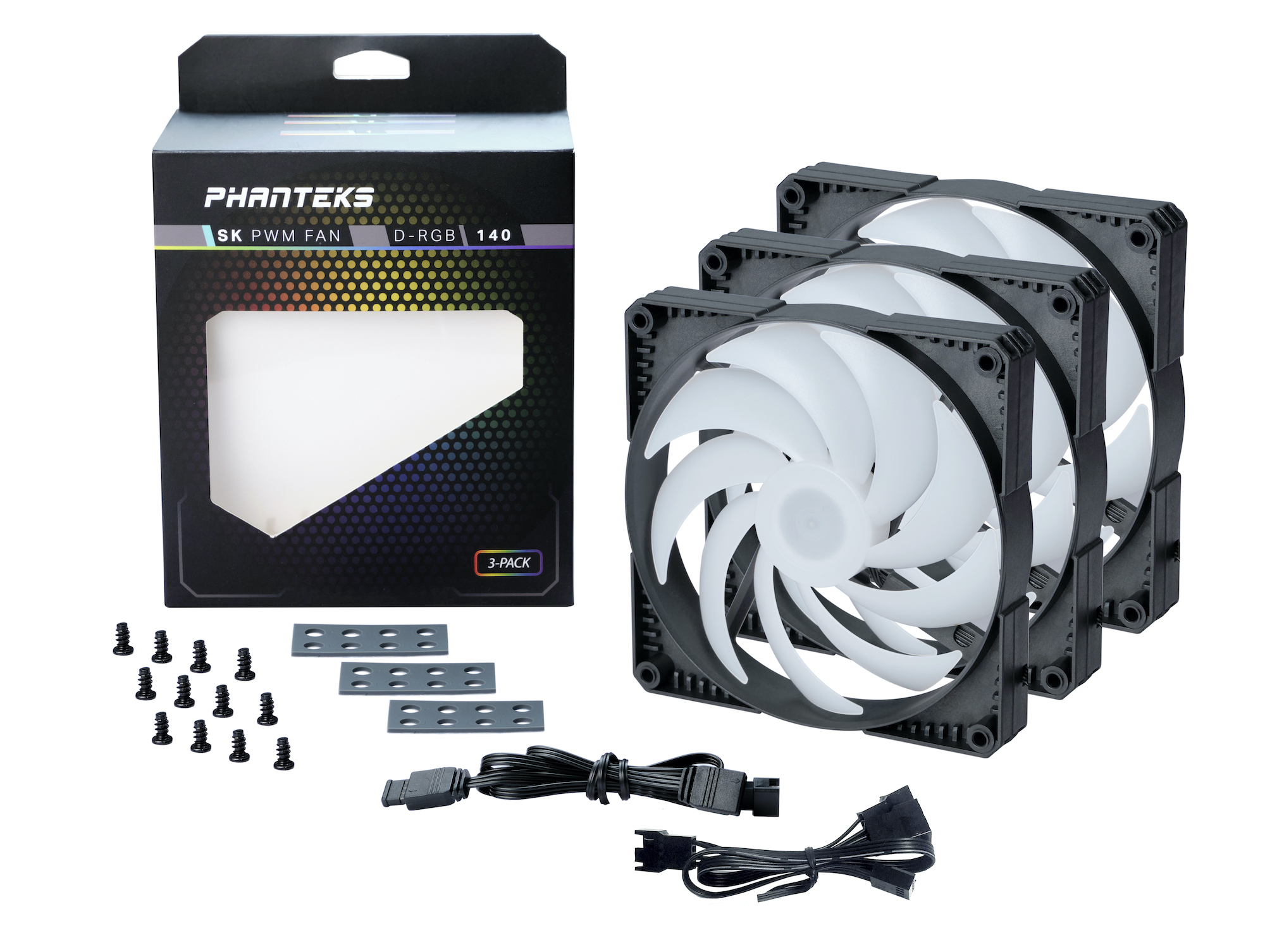 Komplett Phanteks sk 140 drgb pwm vifte 3 pack tilbud