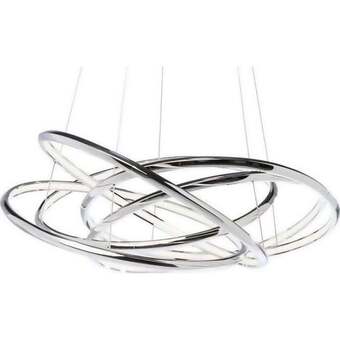 Saturn pendel, big led, krom