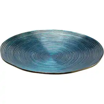Melia tallerken, mørkeblå, ø46cm