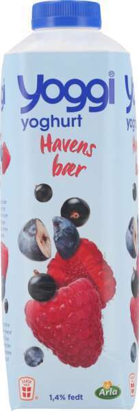 Rema 1000 Havens bær yoghurt 1,4%, 1 kg tilbud