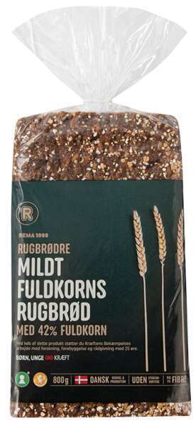 Mildt rugbrød, 800 g