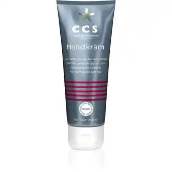 Ccs håndcreme parfumefri 100ml