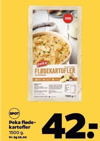 Netto Peka flødekartofler tilbud