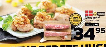 Netto Velsmag mørbrad af dansk gris tilbud