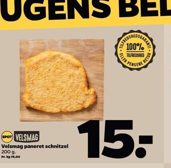 Netto Velsmag paneret schnitzel tilbud