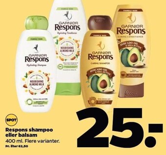 Netto Respons shampoo eller balsam tilbud