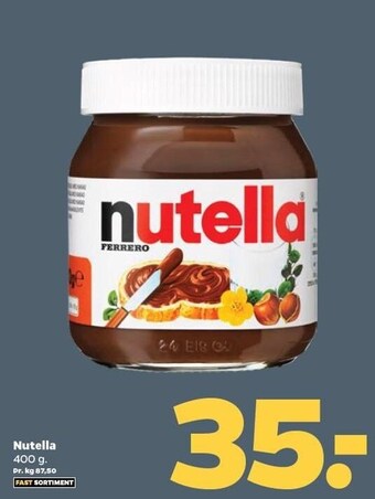 Netto Nutella tilbud