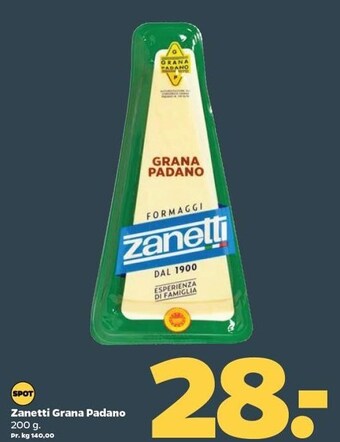 Netto Zanetti grana padano tilbud