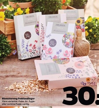 Netto Blomstereng frøblandinger tilbud