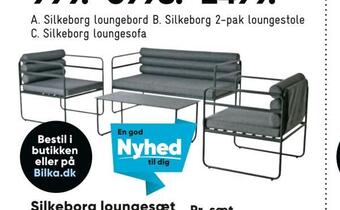 Bilka Silkeborg loungesofa tilbud