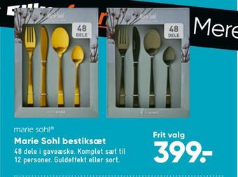 Bilka Marie sohl bestiksæt tilbud