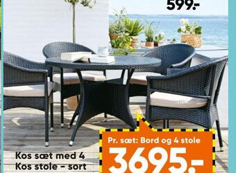 Bilka Kos stol tilbud