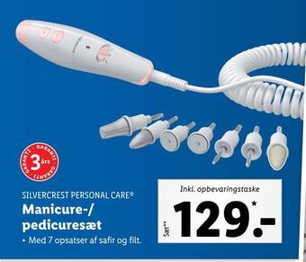 Lidl Manicure-/ pedicuresæt tilbud