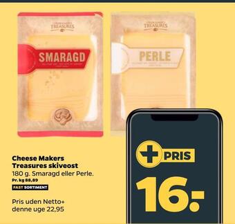 Netto Cheese makers treasures skiveost tilbud